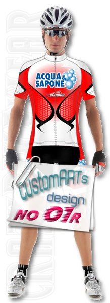 Radtrikot customARTs Design-01r