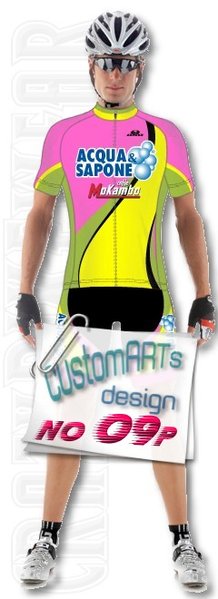 Radtrikot customARTs Design-09p