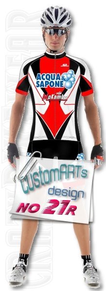 Radtrikot customARTs Design-21r